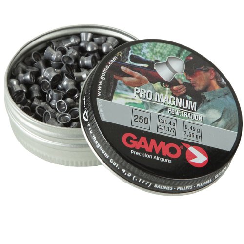 Gamo - Munición Pro-Magnum Diabolo, Color Plata, Cal. 4,5 mm, 200231