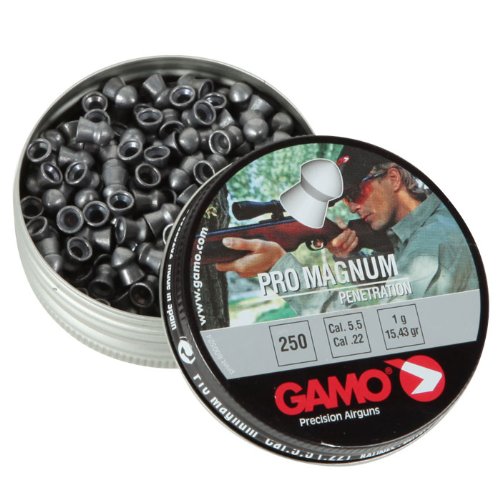 Gamo - Munición Pro-Magnum Diabolo, Color Plata, Cal. 5,5 mm, 200105