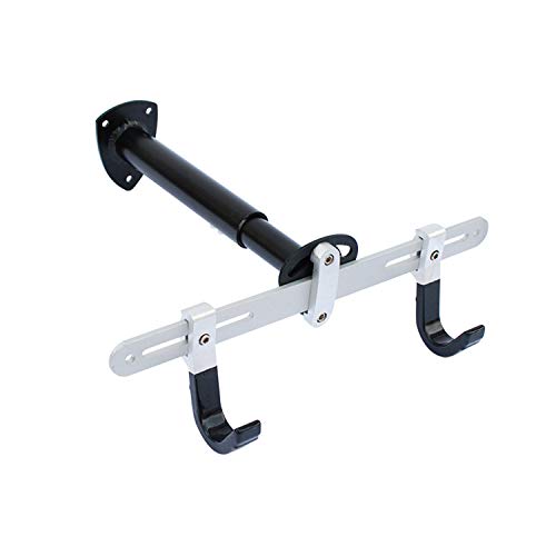 Gancho de pared para portabicicletas, Almacenamiento de bicicletas abatible para montaje en pared, Gancho de soporte para portabicicletas ajustable de metal horizontal, para bicicletas - Montaña