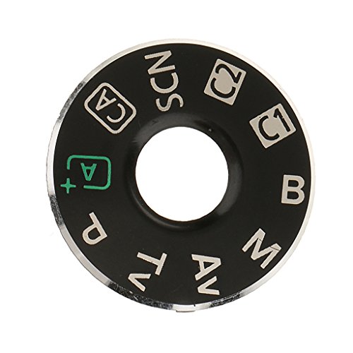 gazechimp Interfaz Botón De Repuesto Parte Pieza Placa De Modo De Dial para Canon 5D Mark 3 Y 6D, Accesorios para Reparación De Cámaras Digitales - Negro-6d