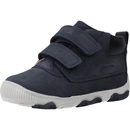 Geox B New Balu' Boy C, Ankle Boot Bebé-Niños, Azul (Navy C4002), 21 EU