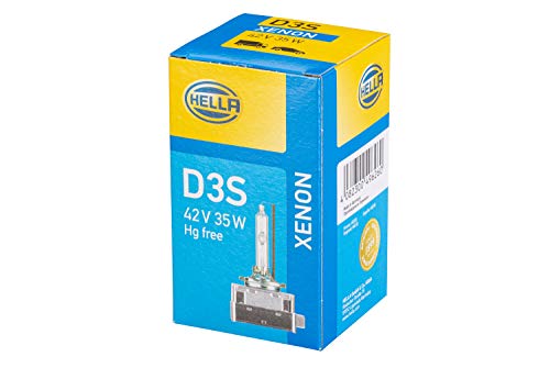 HELLA 8GS 009 028,311 Lámpara , D3S , Standard , 42V , 35W , Tipo de portalámpara: P 32 d,2,5 , caja , Cant.: 1