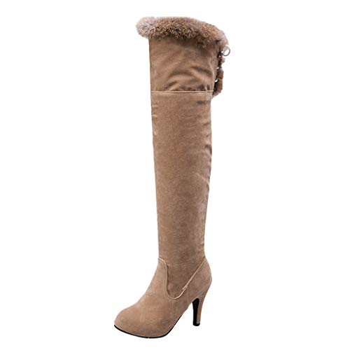 H.eternal(TM) - Botas de rebaño para mujer Beige beige M