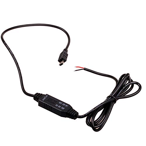 HitCar Eletric - Convertidor de corriente de CC CC a CC, convertidor de voltaje de salida de 8-22 V, 12 V a 5 V, convertidor mini/micro USB DC 3,5, cargador de coche USB para tabletas, navegadores, PDA, grabadoras de disco duro