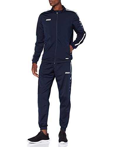 JAKO Striker 2.0 - Chándal para hombre (poliéster, talla M), color azul marino y blanco