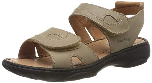 Josef Seibel Debra, Sandalias de Talón Abierto Mujer, Beige (Natur/Kombi 950 211), 44 EU