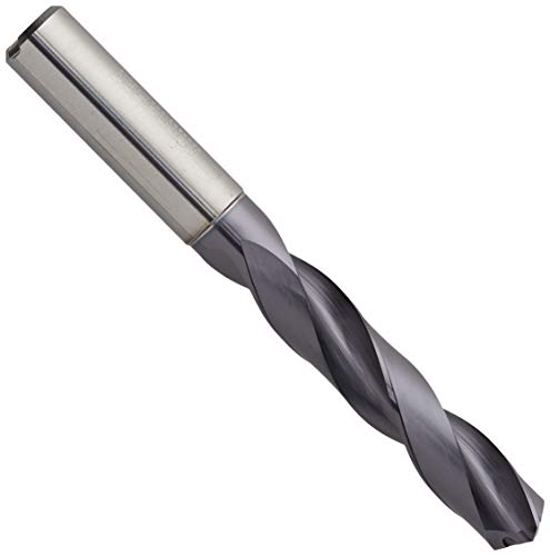 Karnasch 2204091350060 Taladro De Gran Potencia De Metal Duro Y Macizo, 13.5Mm Diámetro De Corte, 77Mm Longitud De Corte, 124Mm Longitud, 14Mm Diámetro Del Vástago