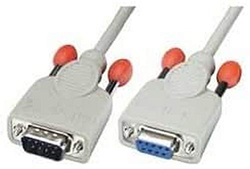 Lindy Sub D-9/Sub D-9 - Cable de Serie (Gris, 20 m, Sub D-9, Sub D-9, Male Connector/Female Connector, Gris)