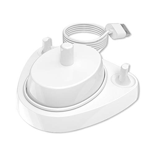 Litthing Cargador de Cepillo de Dientes Eléctrico con Soporte para Cepillo de Dientes Oral-B Conexión de Puerto USB Universal (Blanco)