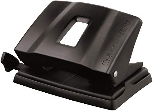 Maped Essentials 402411 - Taladrador Metal Capacidad 25 Hojas , color negro