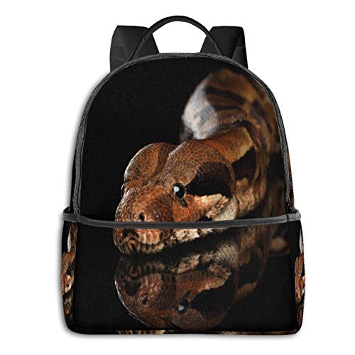 Mochila Escolar para Ordenador portátil AOOEDM Backpack para Mujeres, Hombres, Adolescentes, un par de Gatos en vidrieras, Luna, Amarillo, Azul, Mochila con Animales, Mochilas