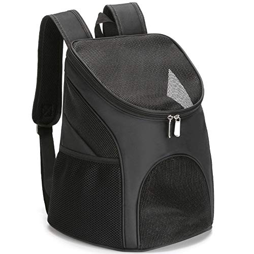 Mochila para Perros y Gatos en 4 Colores Diferentes y 2 tamaños - Bolsa para Perros Hecha de Material Flexible y Plegable Viajar (Style 2, L)