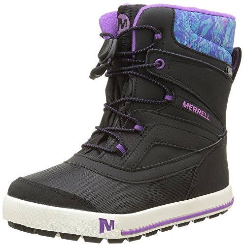 Mrs. Anderson's Baking Snow Bank 2.0 WTRPF, Botas para Nieve Unisex Adulto, Negro/Morado (Black/Print/Berry), 38 EU