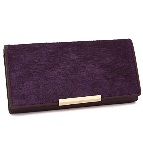 Mujer Carteras y embraguesCaballo, estilo largo, bolsos de embrague, Purple (Morado) - 6972299150374