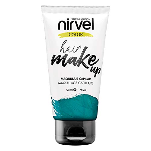 Nirvel Hair Make Up Maquillaje capilar 50 mL, color Aquamarine