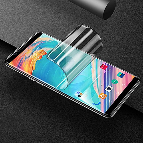 ONICO Protector de Pantalla para Oneplus 5T,HD AntihuellasSin Burbujas Autocuración Curvado Cobertura Completo para Oneplus 5T [2 Pack Delantero]