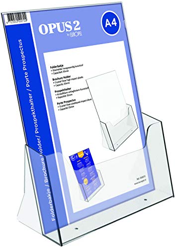 OPUS 2 350072 - Soporte pare folletos, Plástico sólido, para A4
