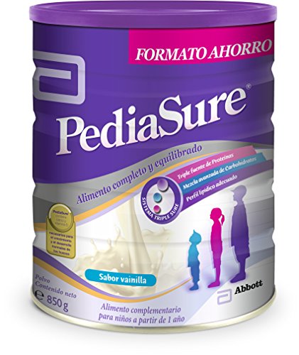 PediaSure - Complemento Alimenticio para Niños con Proteínas, Vitaminas y Minerales, Sabor Vainilla - 850 gr [versión antigua]