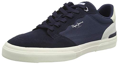 Pepe Jeans London Kenton Original Man, Zapatillas Hombre, 595navy, 45 EU