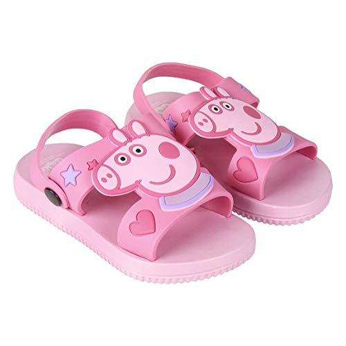 Peppa Pig 2300004310_T025-C07, Sandalia de Playa de Peppa Niñas, Rosa, 25 EU