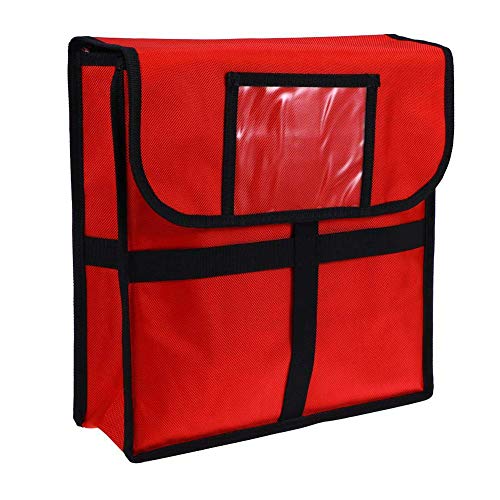 Pizza Entrega Bolsa 11 Inches Ropa Resistente Aislado Térmico Soporte Contenedor Fresh Funda Impermeable Conservación Alimentos Ergonómico Picnic Caja Portátil