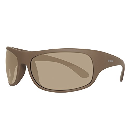 Polaroid 07886 IG K30 66 Gafas de sol, Marrón (Dkbrwn Solid/Brown Pz), Unisex Adulto