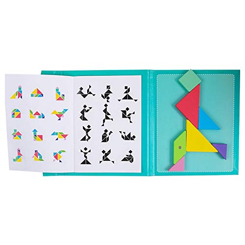 Puzzle Rompecabezas 3D Juego De Tangram Montessori Aprendizaje Educativo Juegos De Mesa De Dibujo Juguete Regalo para Niños Brain Tease