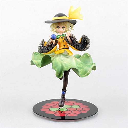 QHYZRV Anime Hermosa Chica Figura Touhou Proyecto Cerrado Koi No Hitomi Gu Ming di Koi Modelo Modelo Modelo Modelo Muñeca Muñeca Regalo Estatua Escultura Altura 20 cm