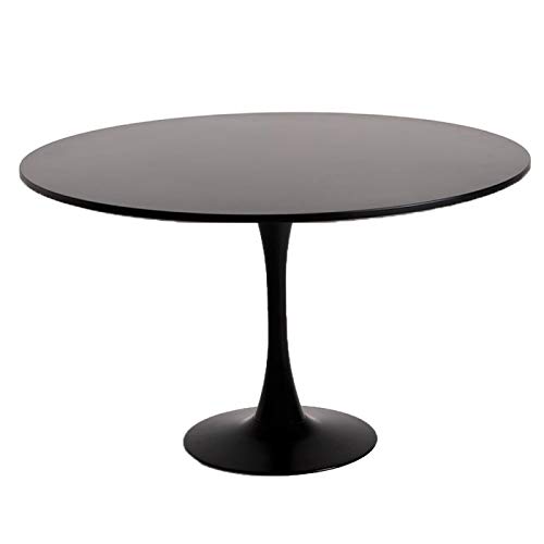 Regalos Miguel - Mesas Comedor - Mesa Kolio 100 cm - Negro - Envío Desde España