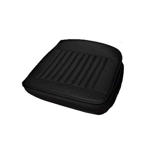 Renquen Funda de asiento de coche de carbón de bambú transpirable para asiento de coche, asiento delantero, asiento de coche, asiento sin respaldo