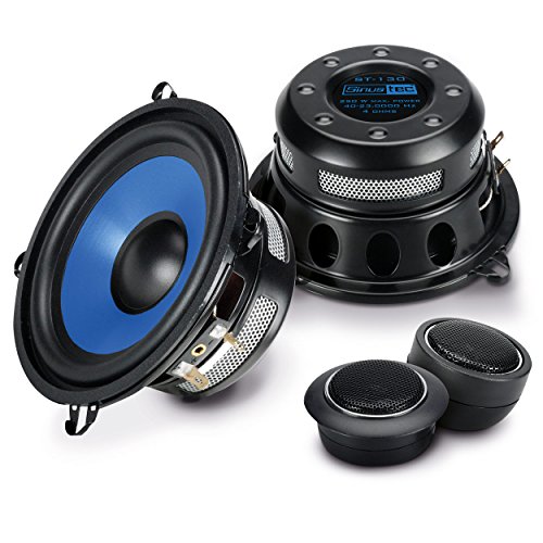 Sinuslive ST-130 Alrededor De 2 vías Altavoz Audio - Altavoces para Coche (De 2 vías, 4 Ω, 88 dB, 40-23000 Hz, 5,9 cm, 13 cm)