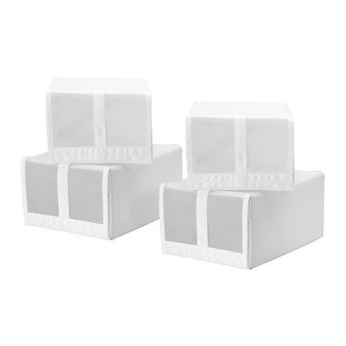 SKUBB - caja de zapatos, blanco