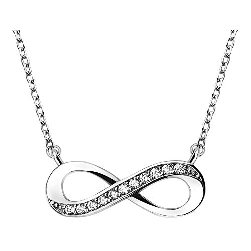 SOFIA MILANI Collar Mujer Cadena Colgante Infinity Plata de Ley 50208