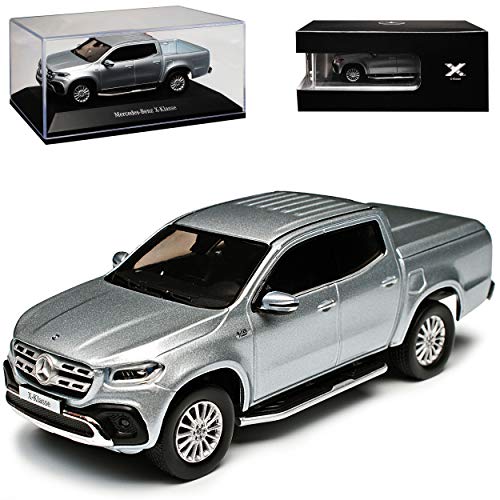 Spark Mercedes-Benz Clase X Pick-Up 470 Plata a partir de 2017 1/43 Modelo Coche