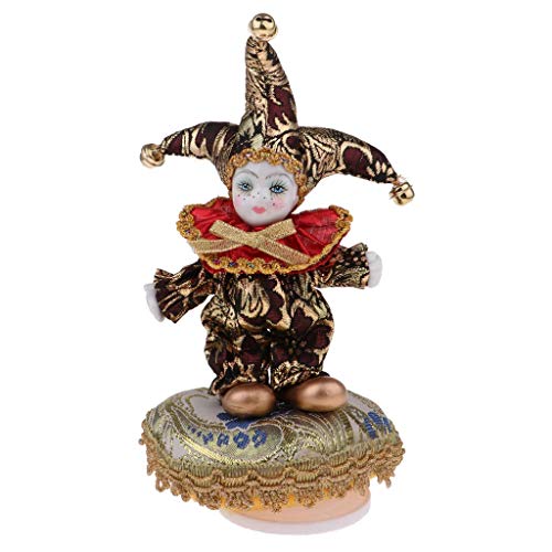 SUNTAOWAN 20cm Italiana Linda Porcelana Muñeca de Triangel Cerámica Caja de música de Inicio Muestran Regalos de San Valentín Regalos Decoración Festival