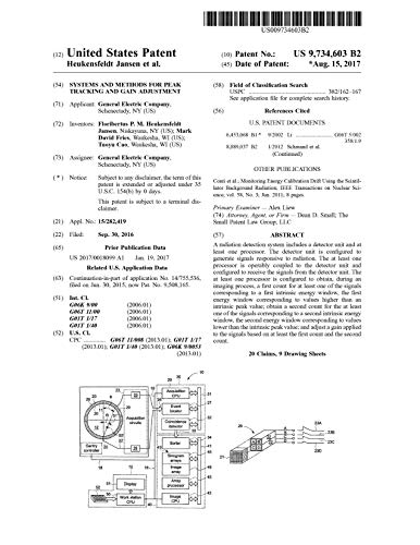 Systems and methods for peak tracking and gain adjustment: United States Patent 9734603 (English Edition)