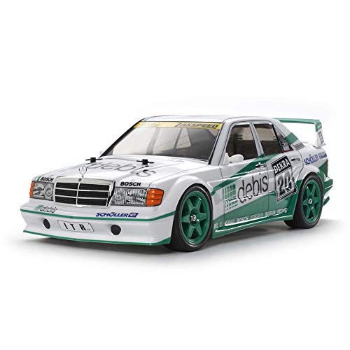 TAMIYA 58656 – 1:10 RC MB 190E debis Zakspeed TT-01E – Coche teledirigido – Maqueta, Hobby, Manualidades, Modelo de construcción