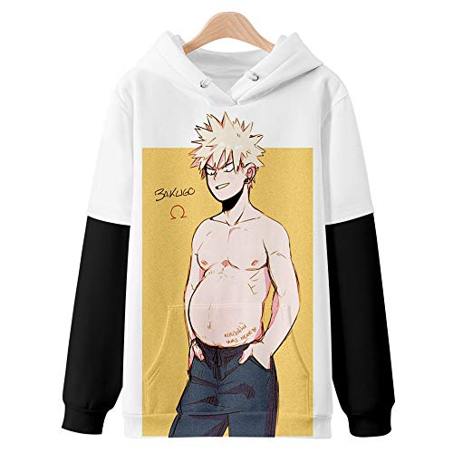 TCBHADH Sudaderas con Capucha Unisex Pullover con Estampado HD Sudaderas Ligeras Bolsillos Anime clásico