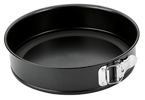 Tescoma Delcia Black Edition - Molde desmontable para tartas con 1 fondo de 18 cm de diámetro, color negro