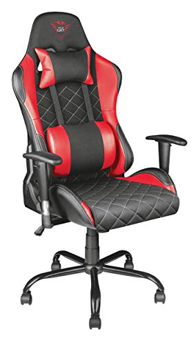 Trust Gaming GXT 707R Resto - Silla para Gaming, Color Rojo