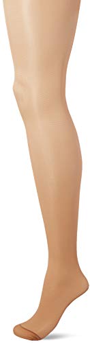 Ulla Popken Strumpfhose, Satin Sheers medias, 15 DEN, Marrón (Hellbraun 32), XXX-Large (Talla del fabricante: 56+) para Mujer