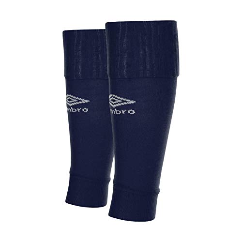 UMBRO Footless Socks Medias De Fútbol, Niños, Azul Oscuro, Talla Única