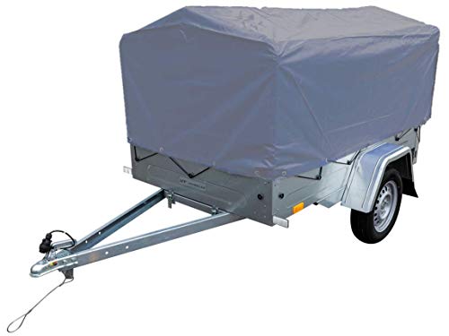 UNITRAILER Remolque para coche Home Trailer 200 - con toldo alto y lona alta (195 x 111 cm) OUTLET