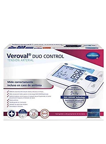 VEROVAL TENSOVAL Duo Control II 1 UD, Negro, Tamaño Manguito Mediano Stadart