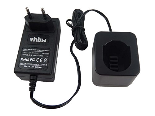 vhbw 220V cargador, fuente de alimentación para batería de herramienta Black & Decker A9252, A9266, A9275, PS130, PS130A