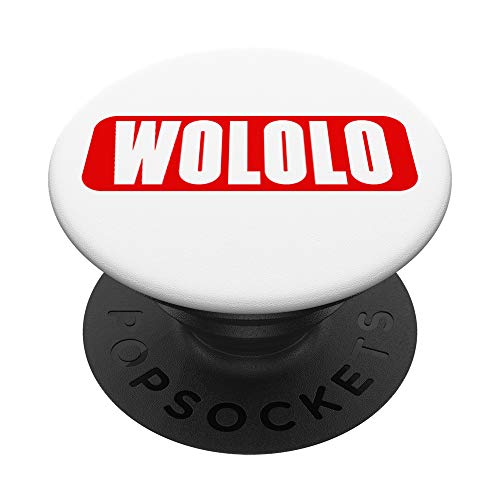 Wololo - ver. 1a - Mobii_3 Gaming Edition - Gamer Meme PopSockets PopGrip: Agarre intercambiable para Teléfonos y Tabletas