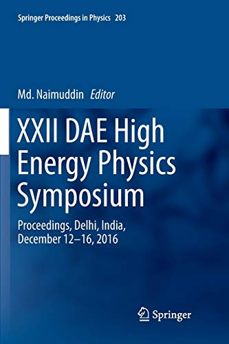 XXII DAE High Energy Physics Symposium: Proceedings, Delhi, India, December 12 -16, 2016: 203 (Springer Proceedings in Physics)