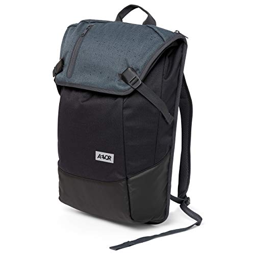 AEVOR AVR-BPS-002-9N6 Tereftalato de Polietileno (Pet) Negro Mochila - Mochila para portátiles y netbooks (Tereftalato de Polietileno (Pet), Negro, Monótono, Unisex, 38,1 cm (15"), Bolsillo Frontal)