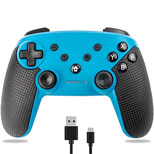 AndThere Controlador inalámbrico NFC Pro para Switch PC, Bluetooth Gaming Controller inalámbrico Joystick mando a distancia inalámbrico Gamepad para Switch Lite con giroscopio Turbo y Dual Vibración