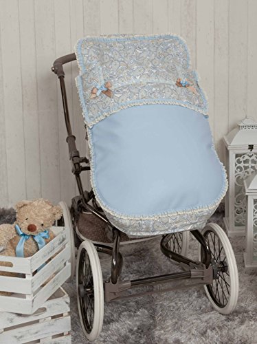 Babyline Caramelo - Saco para silla de paseo, color azul